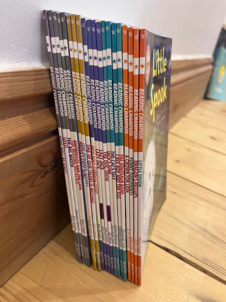 Reading Champion Books - Set of 10, Good Condition