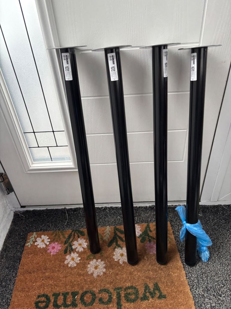 X4 IKEA table legs
