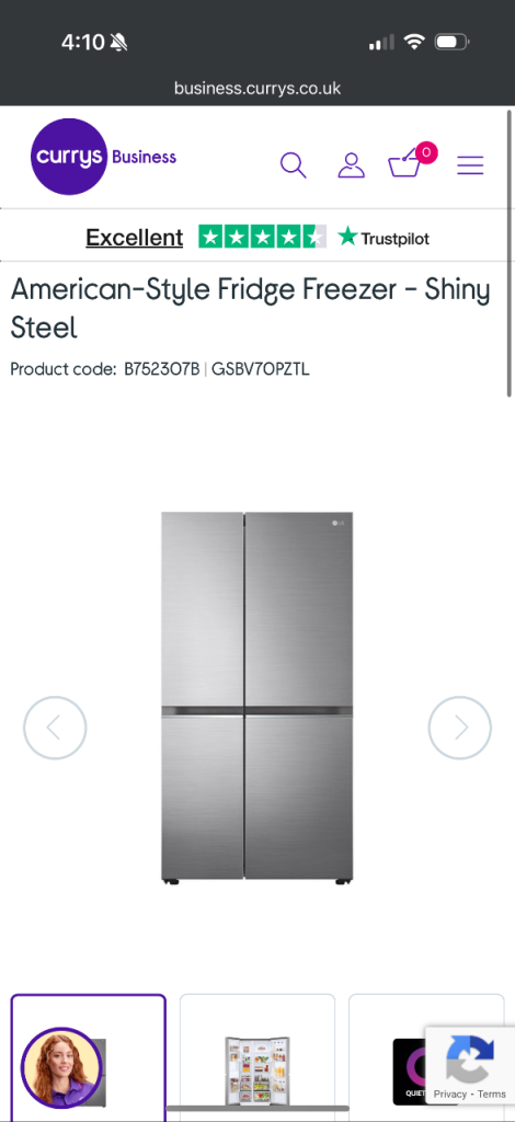 American Fridge Freezer **MUST GO**
