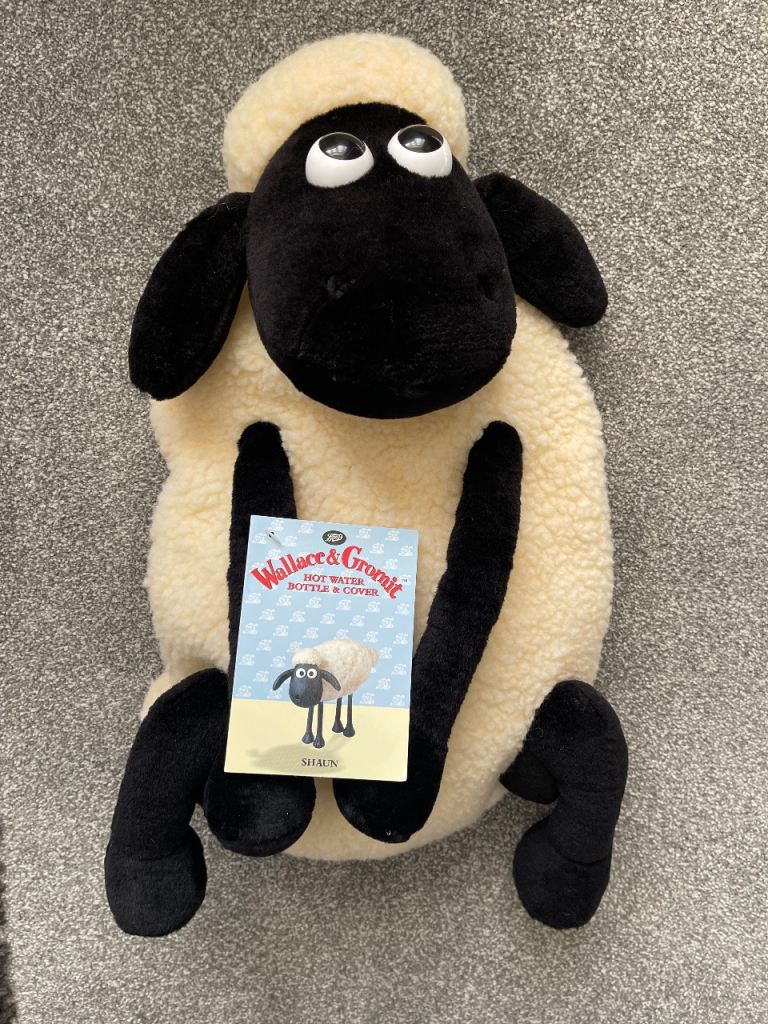 Shaun the Sheep hot water bottle cover