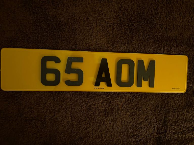 Private Number Plate