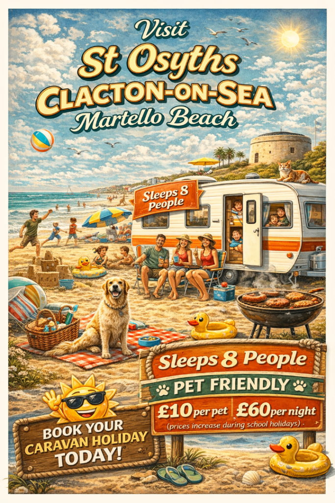 Clacon on Sea - Martello Bay St Osyths