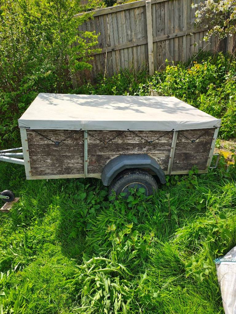 8ft x 4ft steel framed trailer