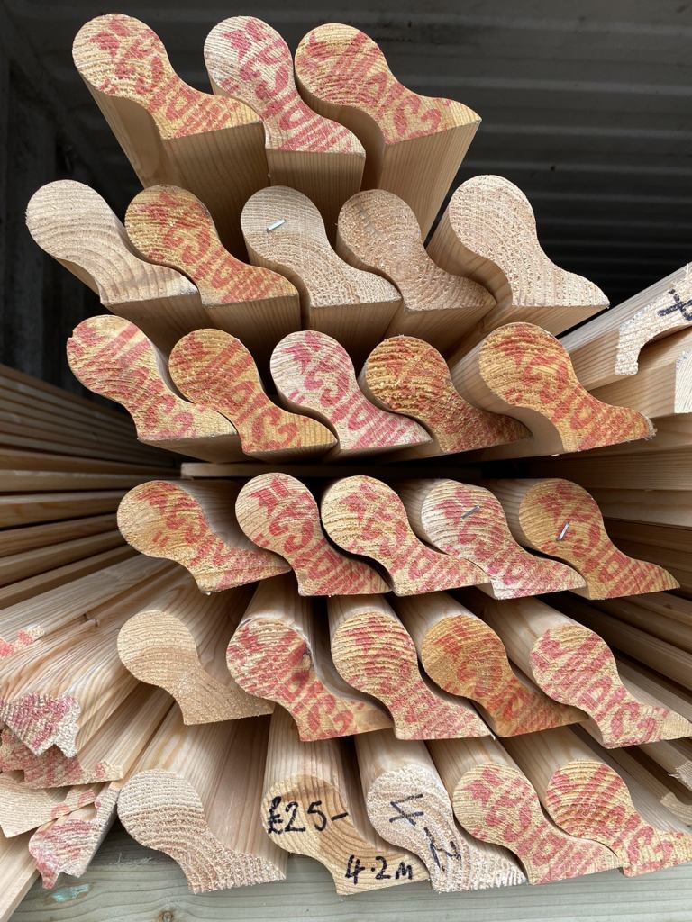 New timber horse helmet handrail 4.2 metres 