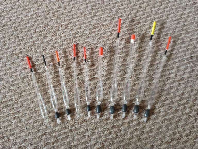 Set Of Puddle Chucker Pellet Waggler Fishing FloatsDrennan