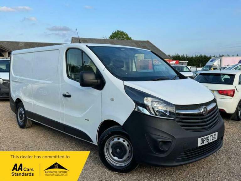2016 Vauxhall Vivaro 1.6 CDTi 2900 L2 H1 Euro 5 5dr PANEL VAN Diesel Manual