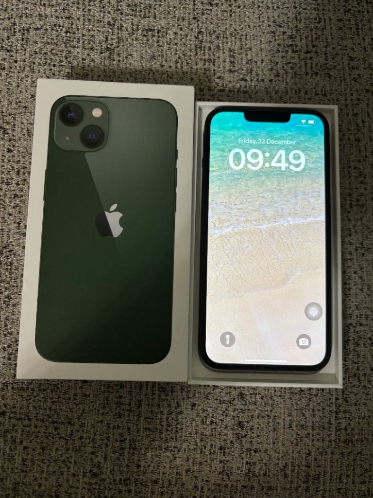 Apple iPhone 13 Unlocked 512GB Green Excellent Condition 85% Battery