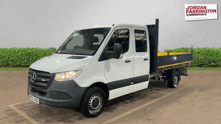 2023 MERCEDES BENZ SPRINTER 315 RWD ALLOY BODY DOUBLE / CREW CAB TIPPER ULEZ
