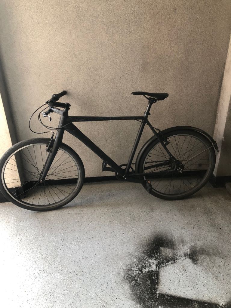 Free delivery Reduced price Black Single Speed Bike - Perfect for City Commute