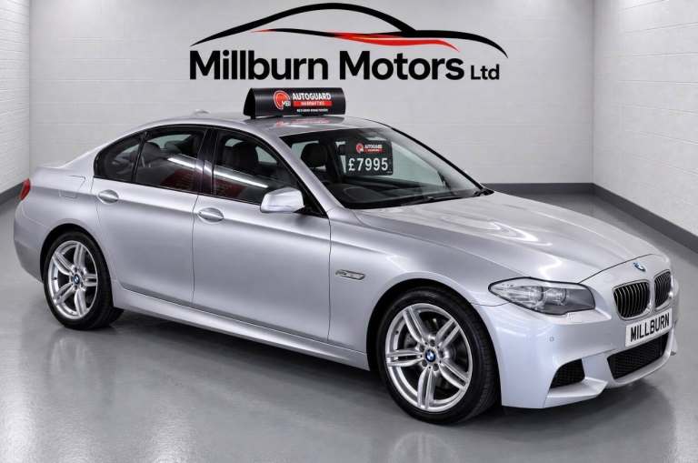 2013 BMW 5 Series 520d M Sport 4dr Step Auto [Start Stop] SALOON Diesel Automatic