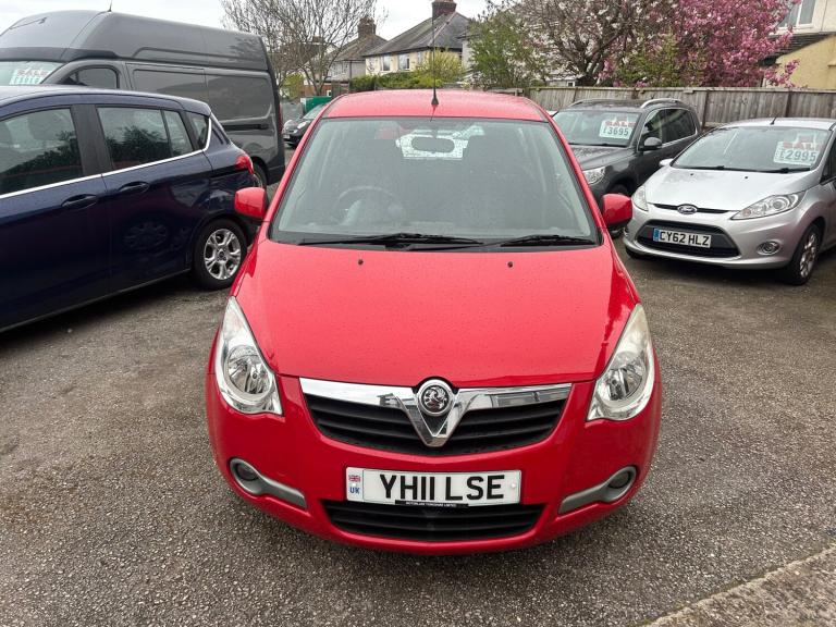 2011 Vauxhall Agila 1.0 12V ecoFLEX S 5dr HATCHBACK Petrol Manual