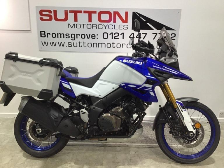 2025 Suzuki V-Strom 1050DE only 50 miles with panniers.