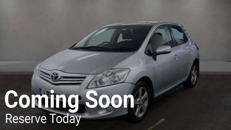 2011 Toyota Auris 1.33 Dual VVT-i TR Euro 4 (s/s) 5dr HATCHBACK Petrol Manual