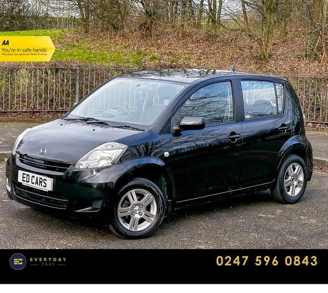 2009 Daihatsu Sirion 1.3 SE 90 5dr HATCHBACK PETROL Automatic