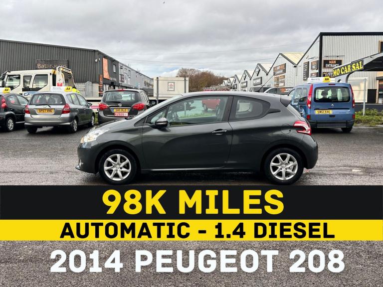2014 Peugeot 208 1.4 e-HDi Active 3dr EGC HATCHBACK Diesel Automatic