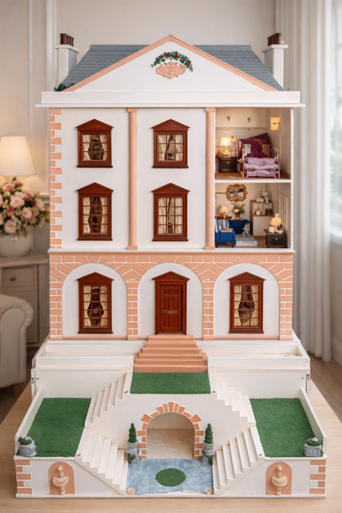 Large Dolls House (5Foot Tall!) + Fully Furnished
