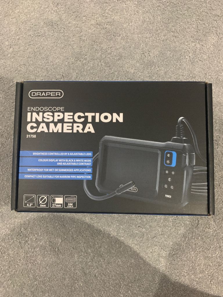 Draper 31758 Endoscope Inspection Camera