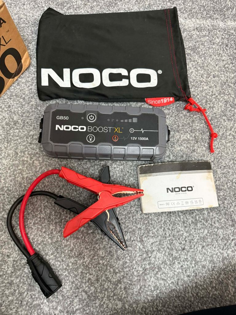 Noco Boost XL GB50 jump starter 