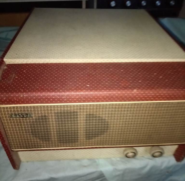 Vintage cossor record player 