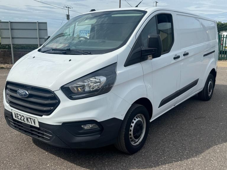 2022 Ford Transit Custom 2.0 EcoBlue Low Roof Leader Van LWB AIR CON WET BELT CHANGE PANEL VAN Di...