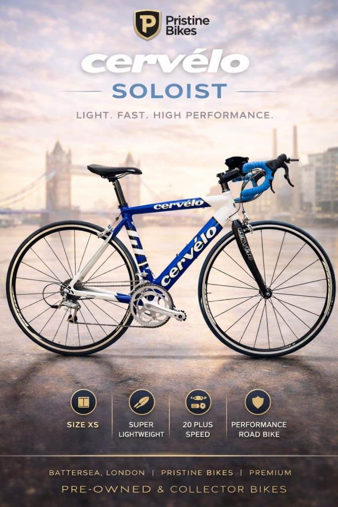 ID CERVELO SOLOIST Size/ X S Alloy/Carbon Road TT Bike Super LW