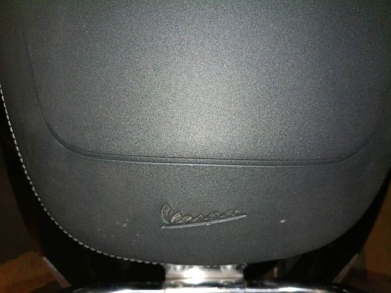 2016 vespa comfort seat