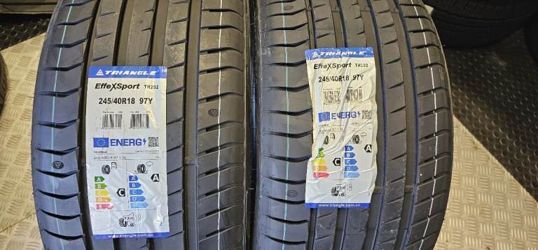 245 40 18   2 x NEW !! tyres Triangle Effe X Sport All Seasons