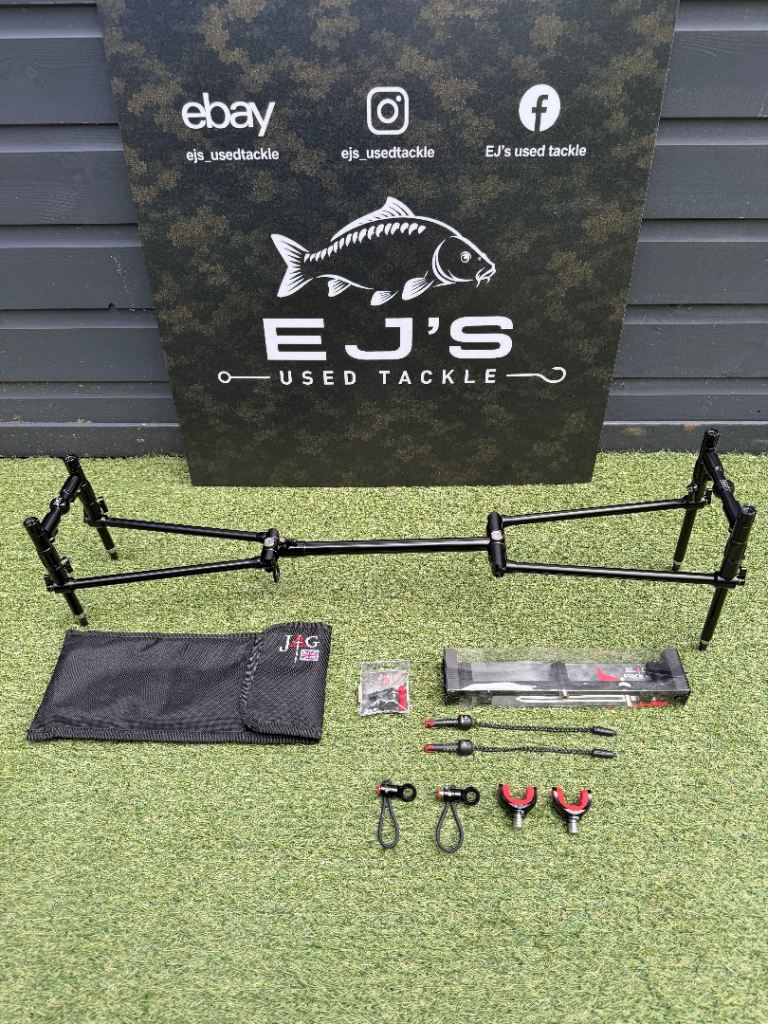 JAG prolite black rod pod with lots of extras ***MINT CONDITION***