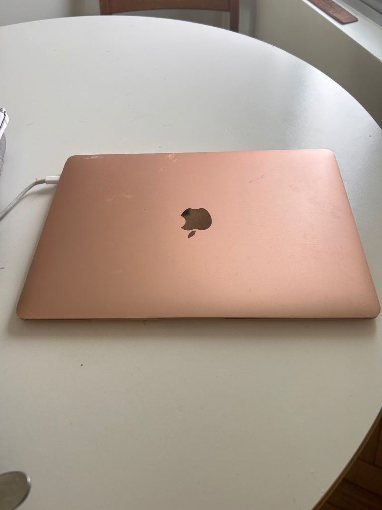 MacBook Air 13-inch in Gold/Rose Gold.