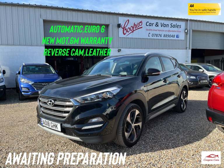 2018 Hyundai TUCSON 1.7 CRDi Blue Drive Premium 5dr 2WD DCT SUV Diesel Automatic