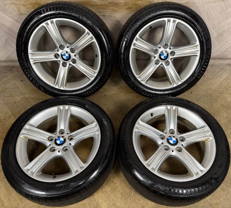 17" GENUINE BMW 3 SERIES F30 F31 F32 393 ALLOY WHEELS TYRES