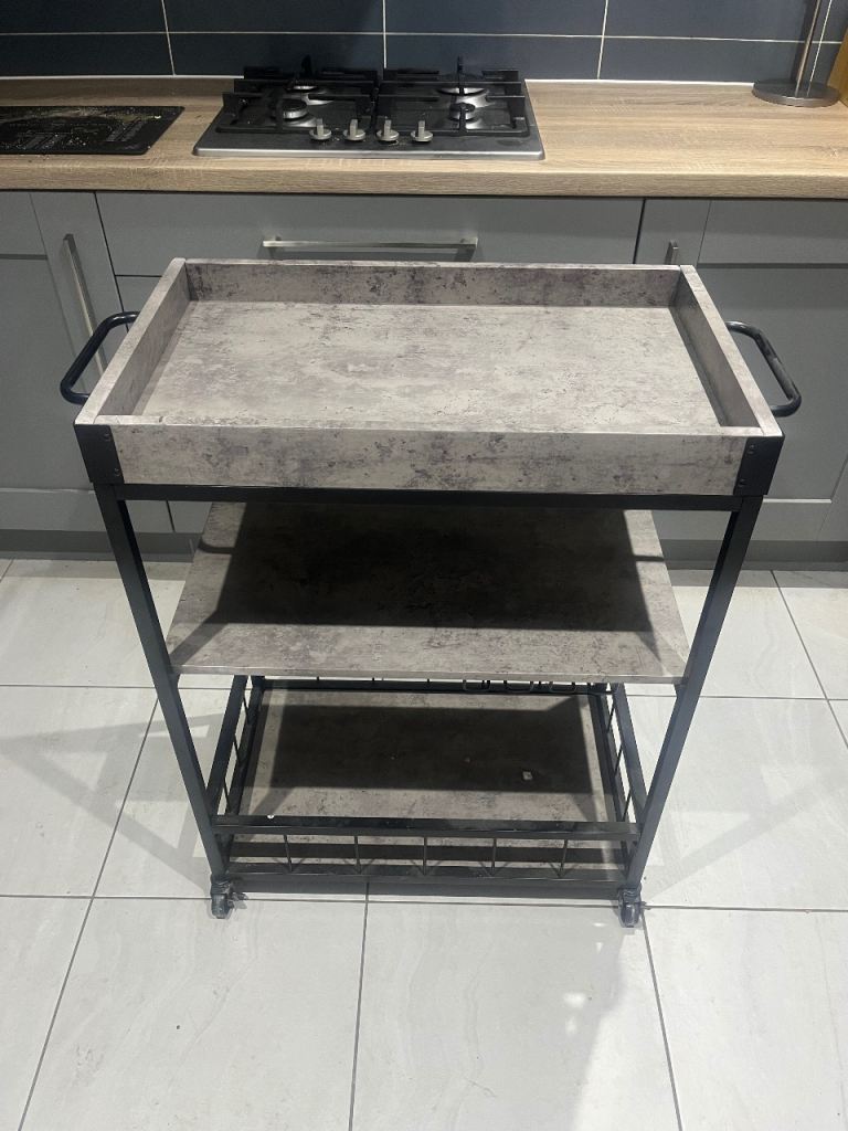 Drinks trolley + wine rack