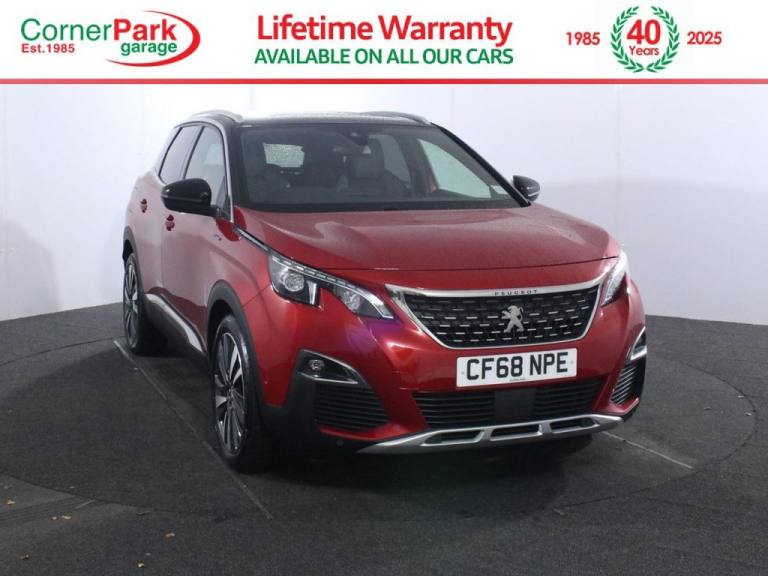 2018 Peugeot 3008 1.2 PureTech GT Line SUV 5dr Petrol Manual Euro 6 (s/s) (130 ps) HATCHBACK Petr...