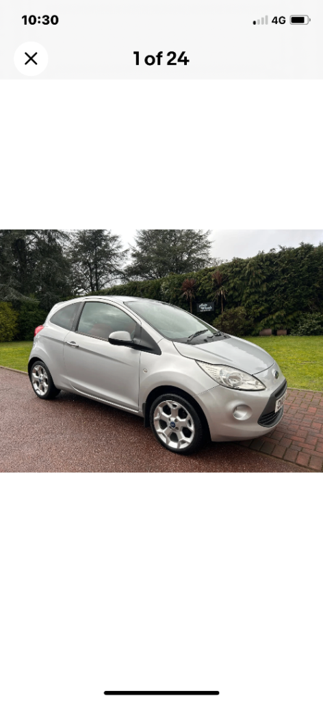 Ford, KA, Hatchback, 2010, Manual, 1242 (cc), 3 doors