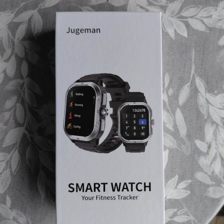Jugeman Smart Watch - Your Fitness Tracker, Brand New