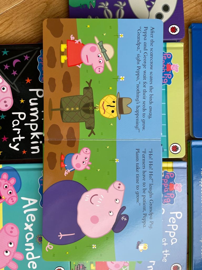 12 Peppa Pig hardback books