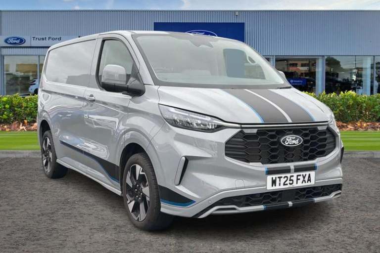 2025 Ford Transit Custom 320 Sport AUTO L1 SWB FWD 2.0 EcoBlue 170ps Low Roof Automatic Panel Van...