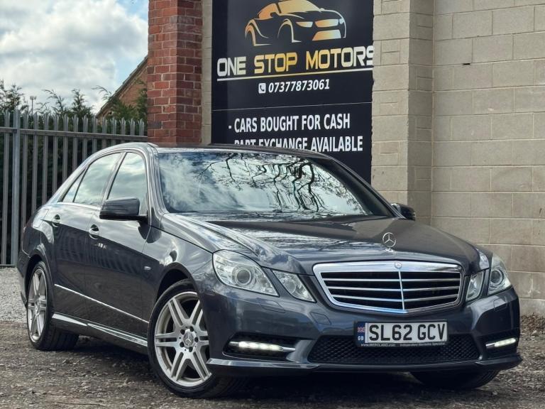 2012 Mercedes-Benz E Class E350 CDI BlueEFFICIENCY [265] Sport 4dr Tip Auto SALOON DIESEL Automatic