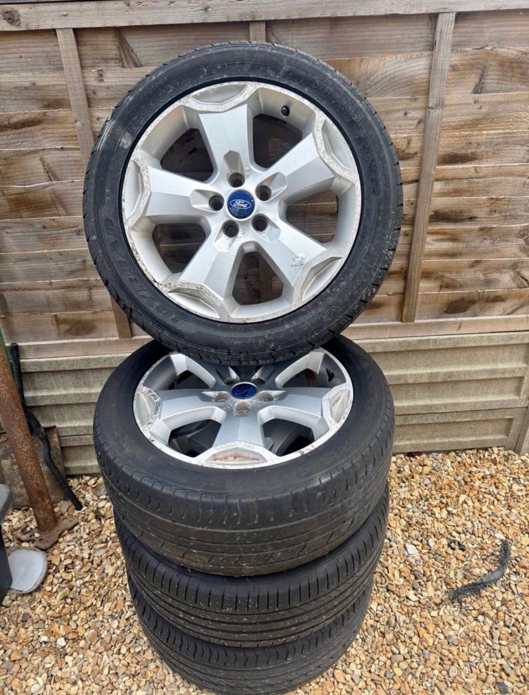 FORD KUGA MK1 2011 ALLOY WHEELS SET OF 4 SIZE 235/50/18 7.5JX18 ET52.5 8V4J1007B