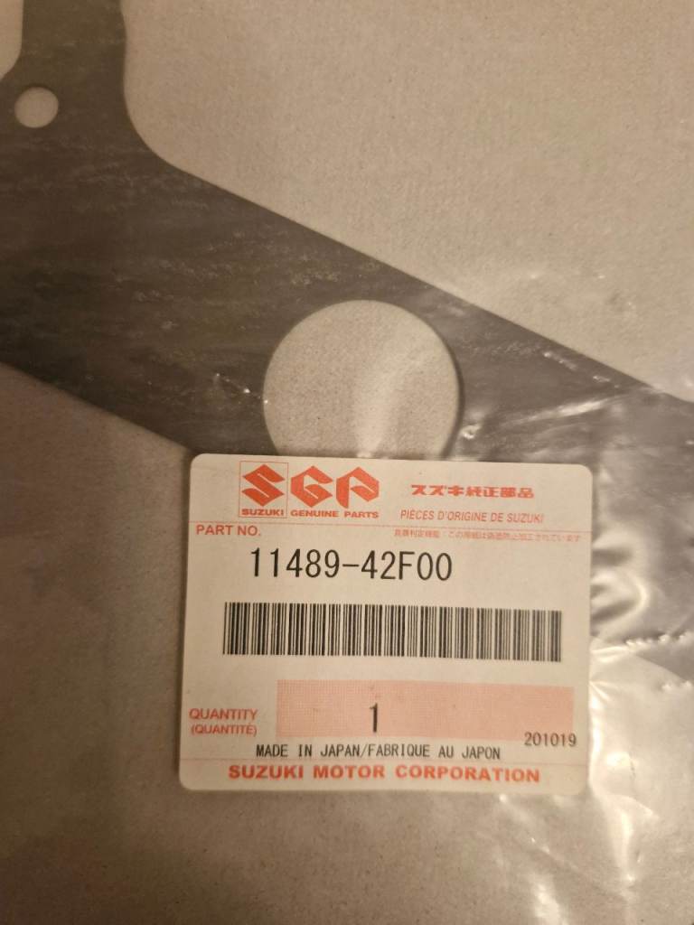 Gsx 1400 sump gasket
