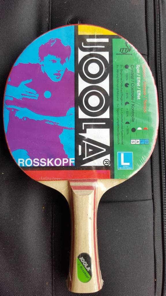 Table Tennis Bat by Joola Rosskopf (New)