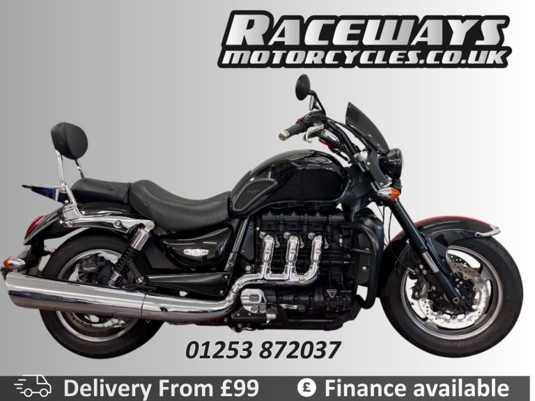 TRIUMPH ROCKET III ROADSTER 2014 14 REG 19,812 MILES BLACK 2294CC 