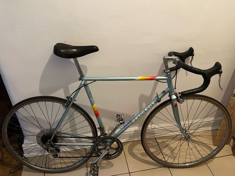 1986 Peugeot P10N Premiere Sports Road Bike 57cm Pale Blue 10 Speed