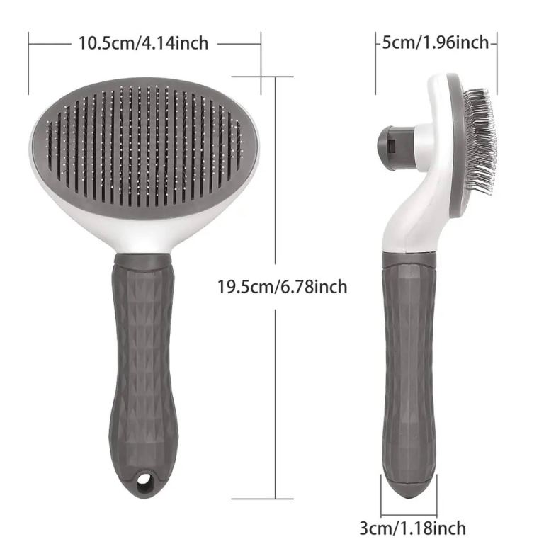 Pet grooming brush 