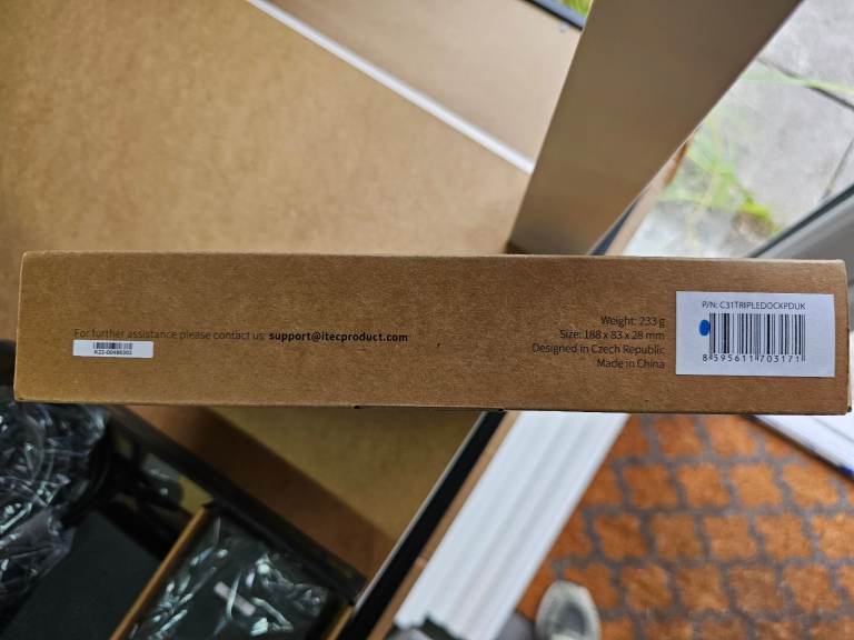 image for i-tec USB-C 3x 4K Docking Station + Power Adapter 100W