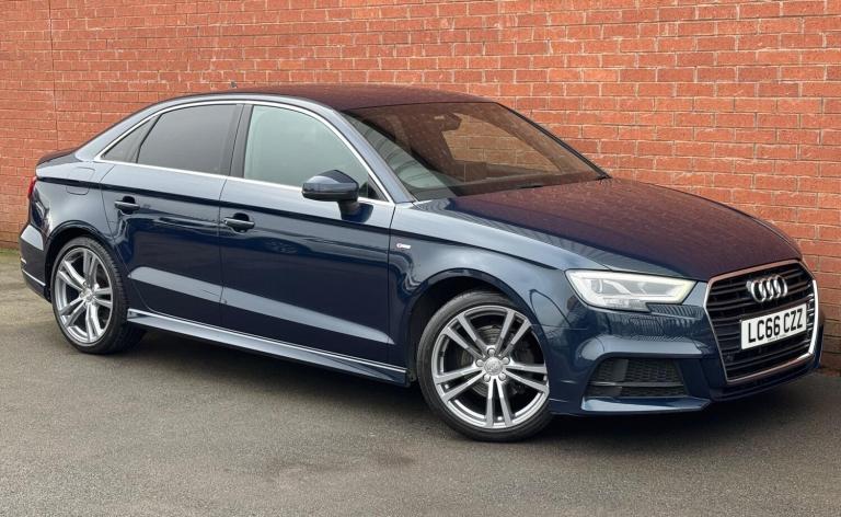 2016 Audi A3 1.4 TFSI S Line 4dr S Tronic SALOON PETROL Automatic