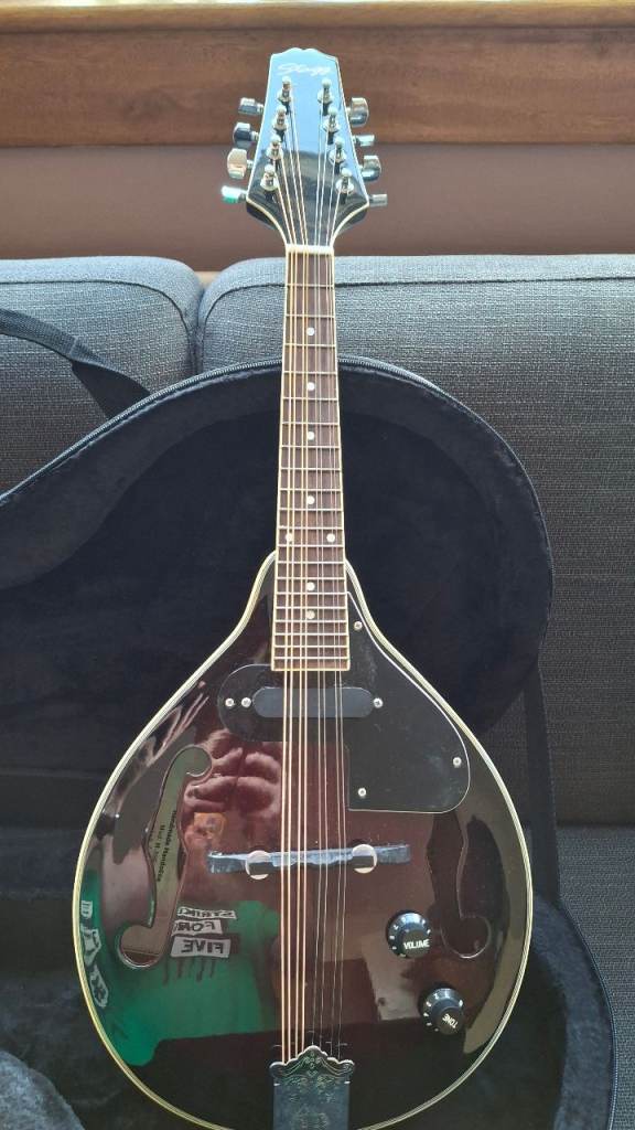 Mandolin with Hard Case – Good Condition
