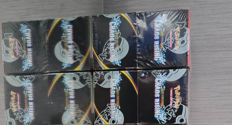 Pokemon TCG Mega Evolution Chaos Rising Half Booster Box SEALED 18 Packs IN HAND
