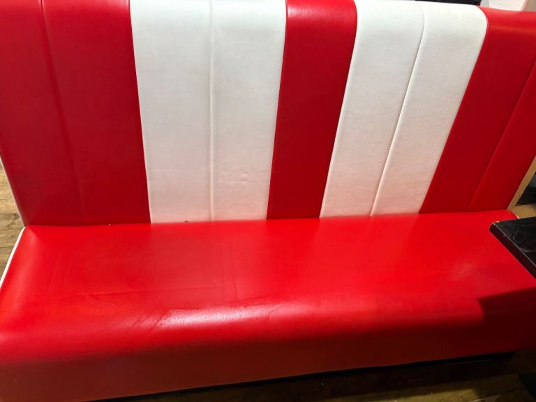 American Style Restaurant/Barber Shop Bank Seating (1 Pair)