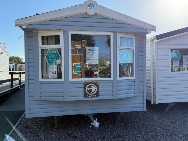 32x10ft 2 Bed Static Caravan - DG, CH - Offsite Sale for Own Land, Self Builders